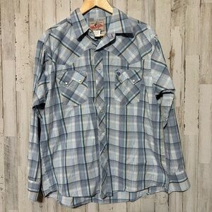 Men’s L Wrangler Western Shirt